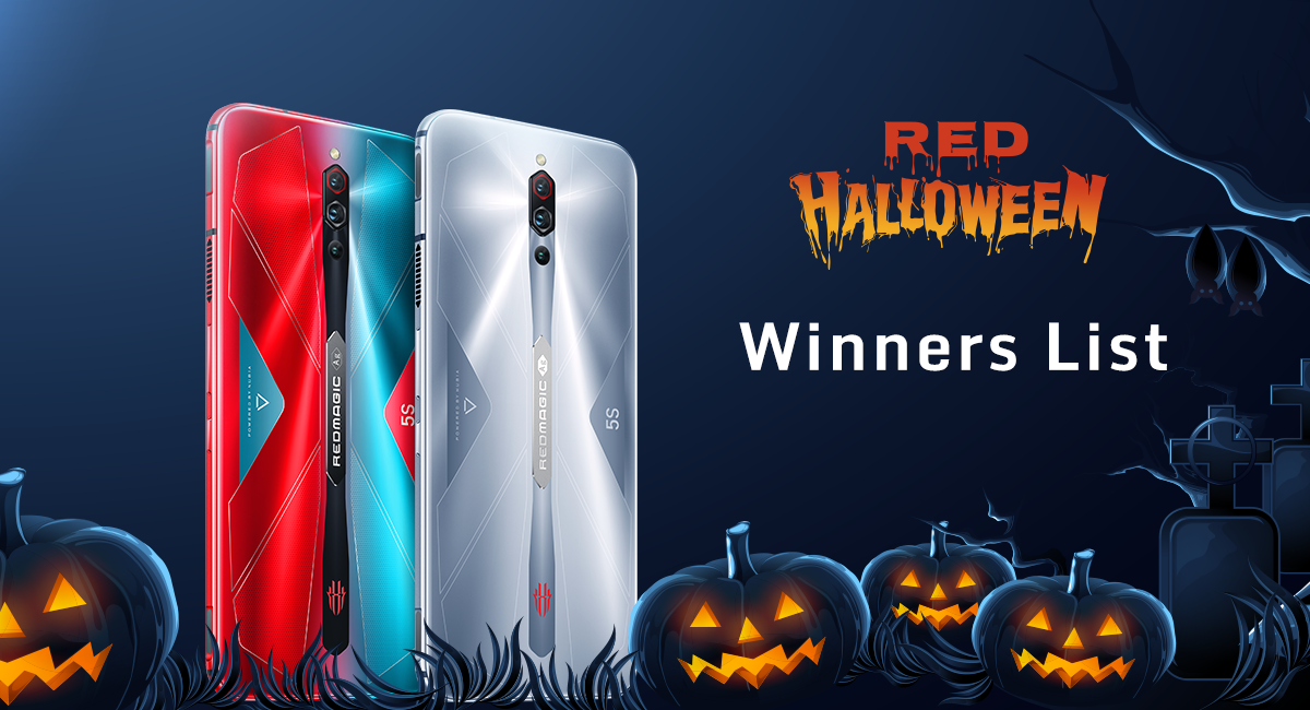 Rd Halloween Winners List - RedMagic (United Kingdom)