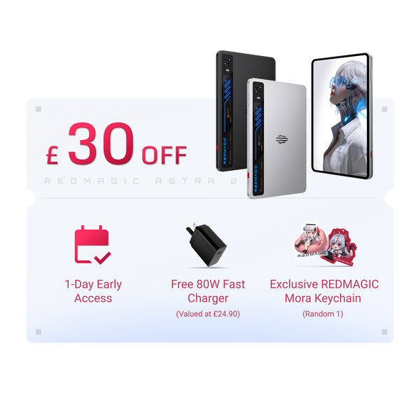 REDMAGIC Astra 2 Gaming Tablet Early Bird Perks 