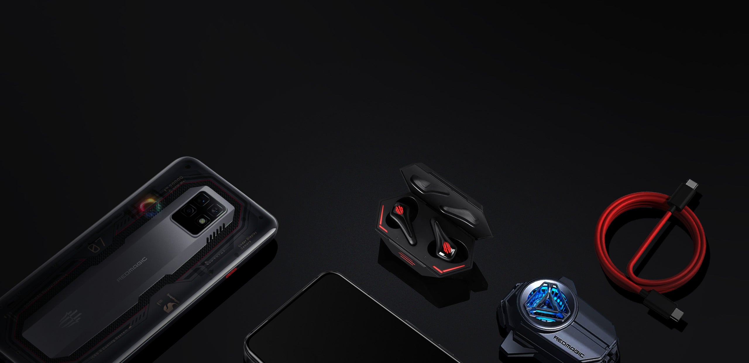 Nubia Red Magic 5Gスケルトン12GB256G 紅魔5G透明版